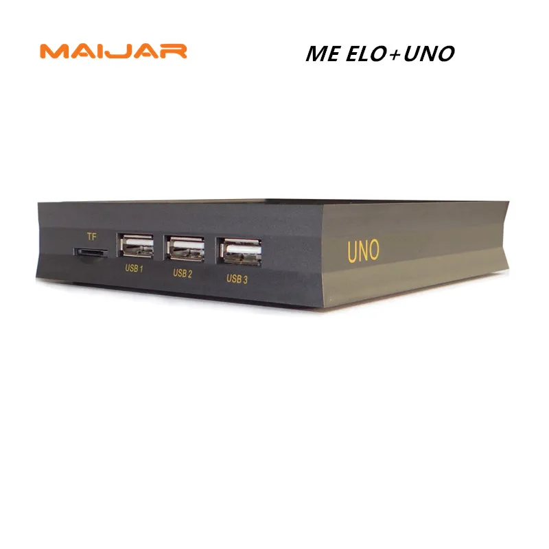 

[Genuine] Amlogic S905 solution android+dvb-s2+t2 ME ELO+ UNO Support local high-definition play support plug-in installation a