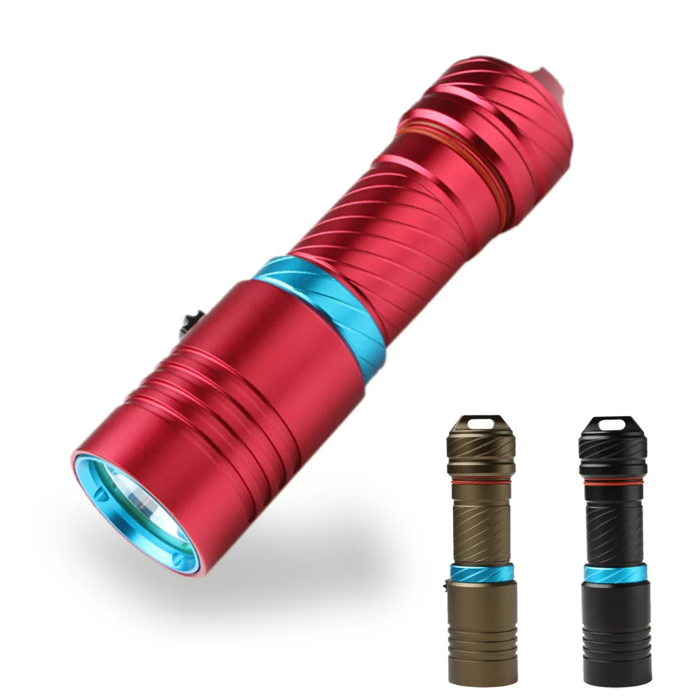 XM L2 LED Diving Flashlight Torch Waterproof Underwater 100m