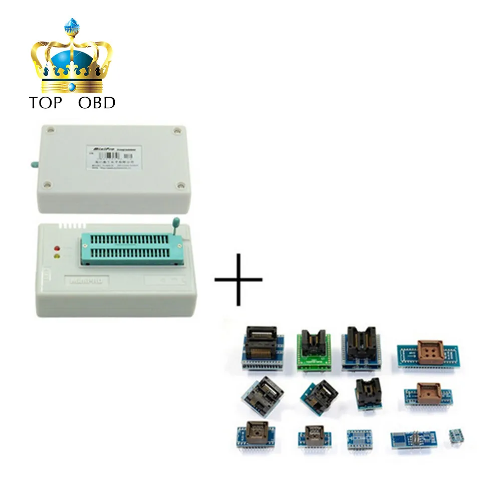 TL866CS программист + 13 универсальные адаптеры для извлечения TL866 AVR PIC