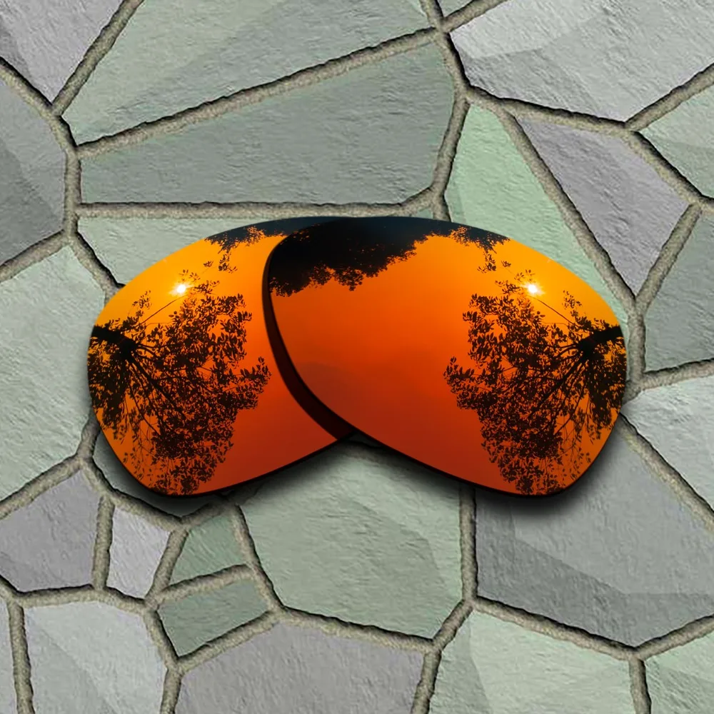 Red Orange&Bronze Copper Sunglasses Polarized Replacement Lenses for Oakley Crosshair 2012
