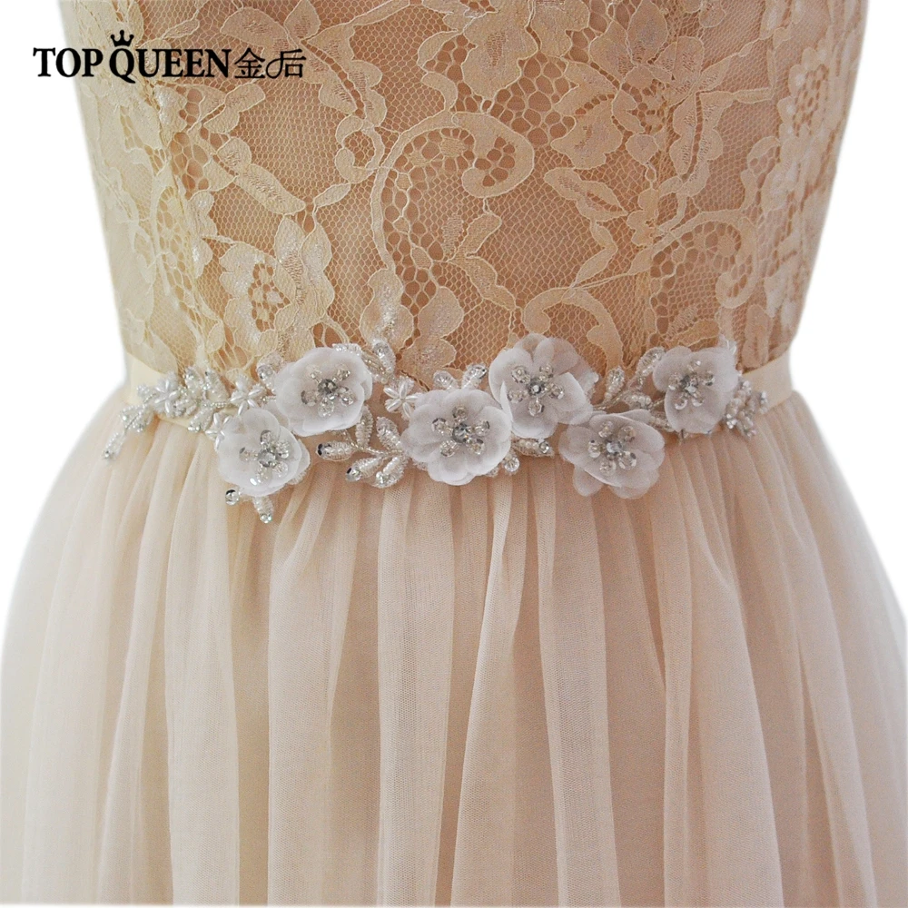 cintos de flores para vestidos