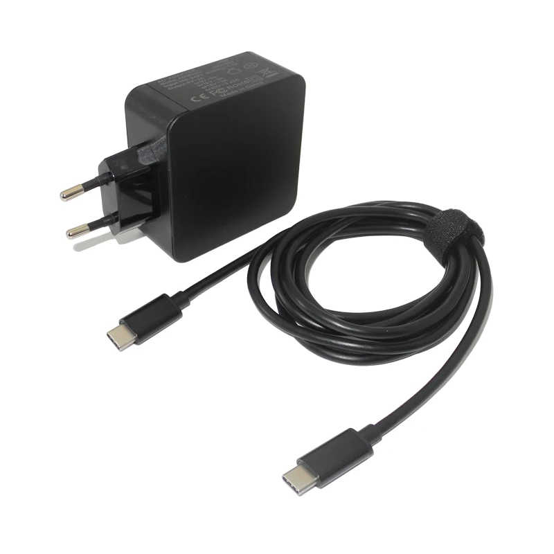 5 20V 65W USB C Laptop Power Adapter Wall Mount Charger for Lenovo