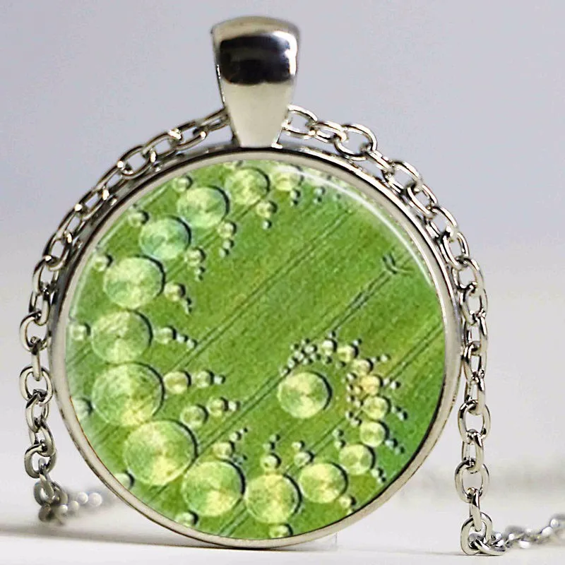 Free shipping Geometric Jewelry,Crop Circle Necklace,Aliens Glass Picture Pendant Photo Pendant