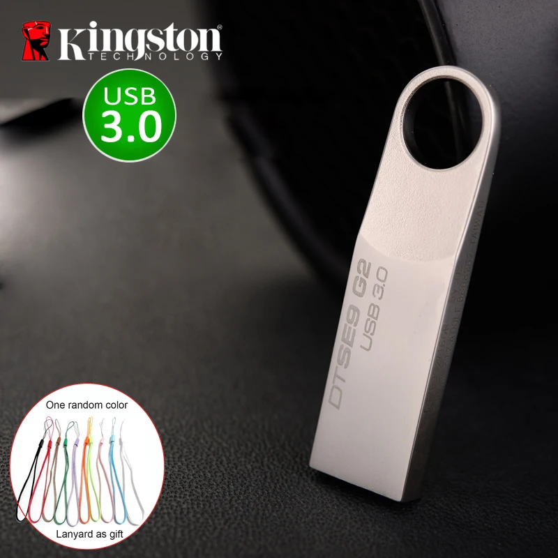 Kingston USB флеш-накопитель USB3.0 Флешка 32GB cle USB 3,0 металлические флешки карта памяти запоминающее устройство Memoria U дисковый накопитель