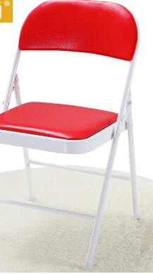Складной стул для встреч. Домашние компьютерные стулья для отдыха. Простое офисное кресло - Цвет: Шоколад