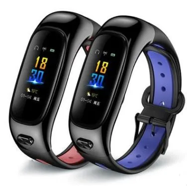 

New S1 smart band band and earphone two in one smart bracelet Bluetooth call watch smart wristband sports waterproof bracelet