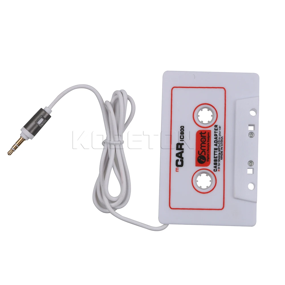 Горячее предложение автомобильный 3,5 мм стерео автомобильный Кассетный адаптер для iPod MP3 для iPhone аудио CD Кассетный адаптер плеер