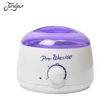 JUNEJOUR, профессиональная женская машинка для удаления волос 100 Вт, небольшой восковой горшок, мини восковая машина с теплым нагревом, электрический прибор для удаления волос ЕС