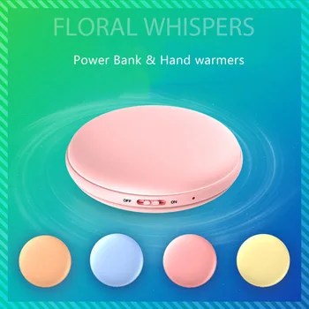 

Mobile phone USB Charger DC5V/2A output Portable external battery Hand warmers & 4000mAH Power bank for Christmas gifts