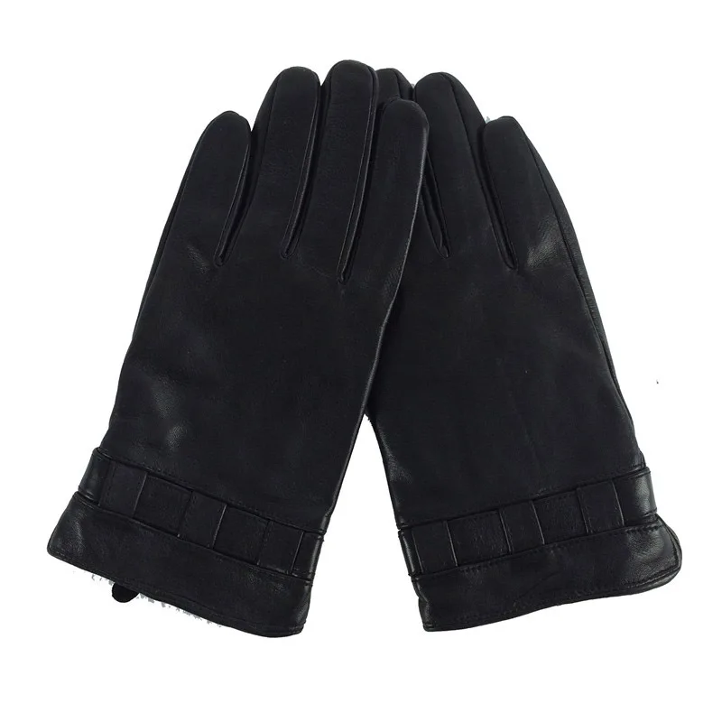 Motorradhandschuhe Real Cowhide Leather Gloves Brown Leather Gloves New Style