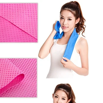 

Cooling Towel Fashion Creative Sport Sweat Summer Ice Towel Cool Towel High Quality PVA Hypothermia Double Cold Towels 88*33cm