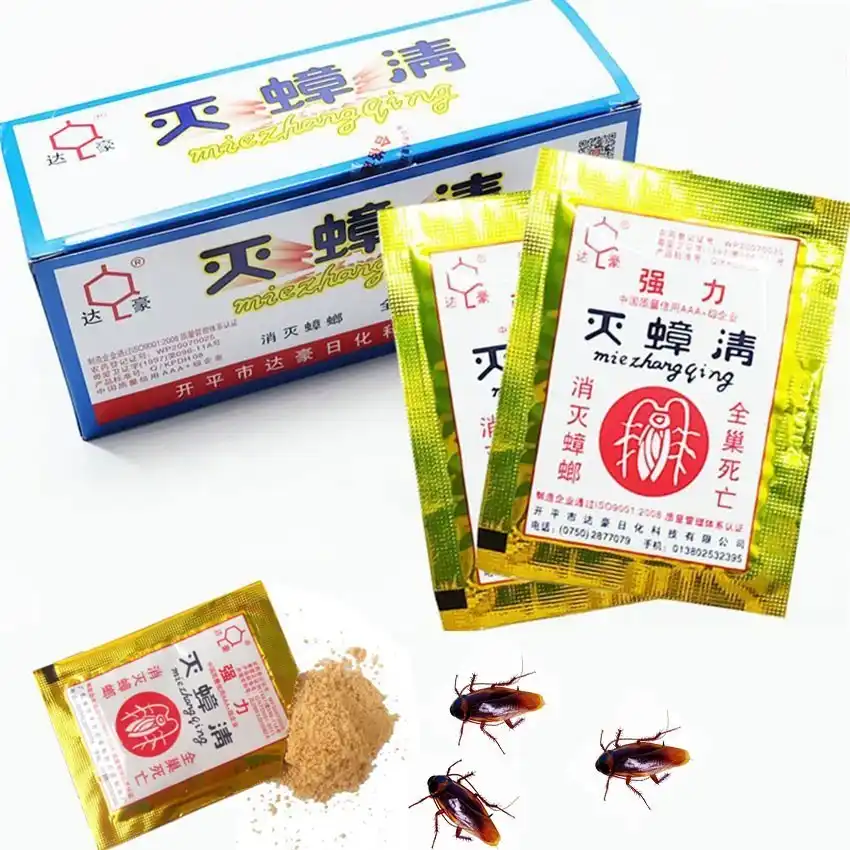 50 ピース実効ゴキブリ殺害餌粉末ホームゴキブリリペラーキラー抗害虫ゴキブリ粉末害虫駆除製品 Baits Lures Aliexpress