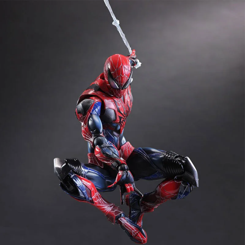 Фигурка для игры в искусство Kai Spider Man brinquedos Playarts ПВХ 27 см кукла Спайдермен игрушки Детский подарок Коллекционная модель аниме