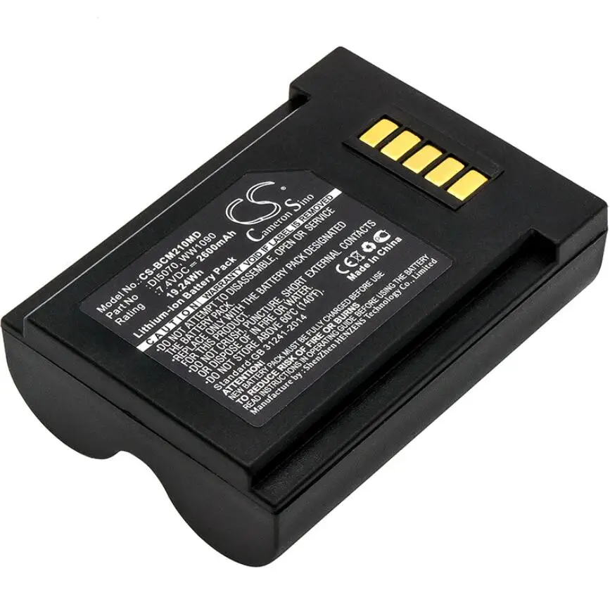 

Cameron Sino 2600mah battery for BCI SpectrO2 20 SpectrO2 10 SpectrO2 30 SpectrO2 Pulse Oximeters DI5070 WW1090 batteries