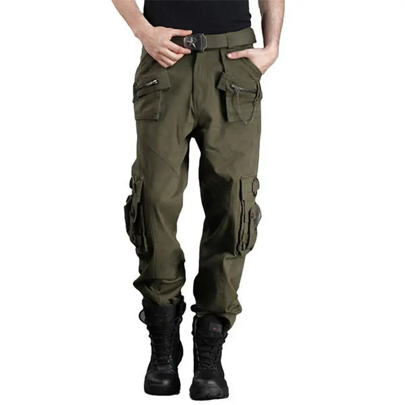Aliexpress.com : Buy Multi Pockets Casual Pants Men's