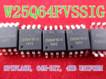 

5-10pcs W25Q64FVSSIG W25Q64FVSIG 25Q64FVSIG W25Q64 IC FLASH 64MBIT 104MHZ 8SOIC