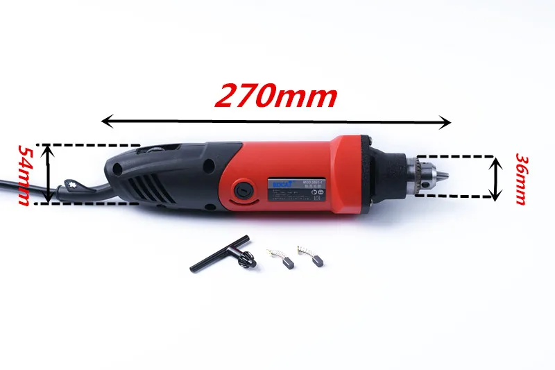 BDCAT 220V 400W Mini Grinder 6 Position Variable Speed For Dremel Rotary Tool Grinding Power Tool with 186pcs Dremel Accessories