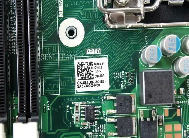 

CN-084J0R 84J0R XR1GT MIB75R MLK 11068-1 B75 S1155 For 660 Vostro 270 Desktop Motherboard MIB75R/MH_SG 11068-1 system Board