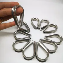 20 штук Диаметр 10 мм M10 наперсток веревку для обжима трос