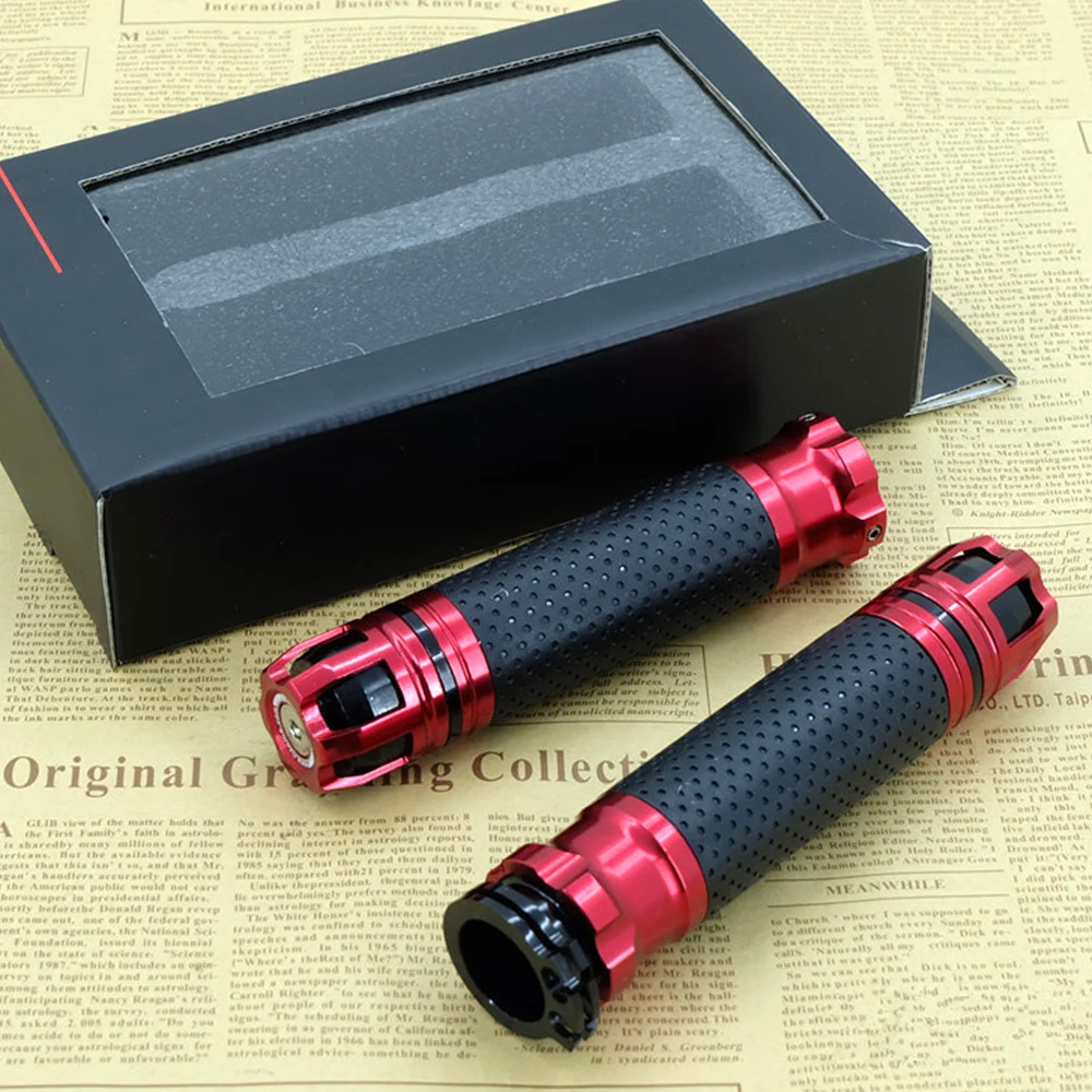 

Universal Motorcycle 7/8" 22mm CNC handlebar grips For YAMAHA mt-09 sport tracker tmax 500 mt10 For HONDA cbr 250r cbr 650f etc.