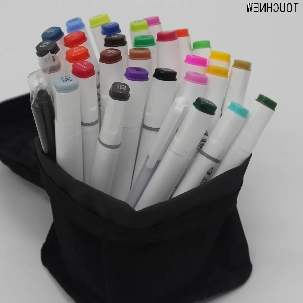 

(Give two markers pen)TOUCHNEW six generation art Mark pen alcohol oily double-headed 30 36 48 color fine Yes drawings mangaBEST