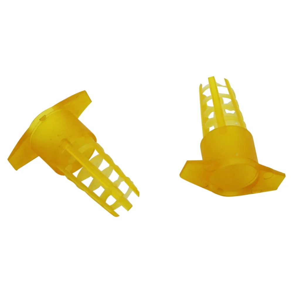 Beekeeping Tools 20 pcs Plastic Bee Queen Cage Protective Cover Cell Cages Protector