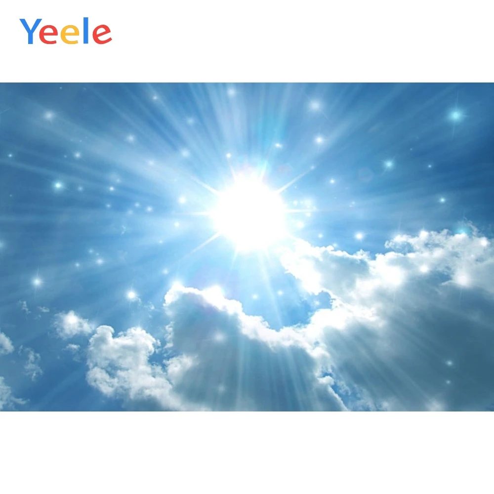 

Yeele Blue Light Bokeh Glitters Shine Children Birthday Party Photography Backdrop Scenery Photographic Background Photo Studio
