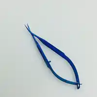 Titanium Angled Vannas Capsulotomy Scissor surgical instrument Microsurgical instrument ophthalmic