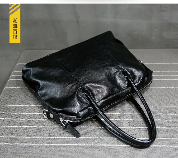Новая мужская сумка для ноутбука 1" хорошая кожаная мужская сумка для ноутбука Macbook Air 13 дюймов Notebbook сумка с наплечной лямкой