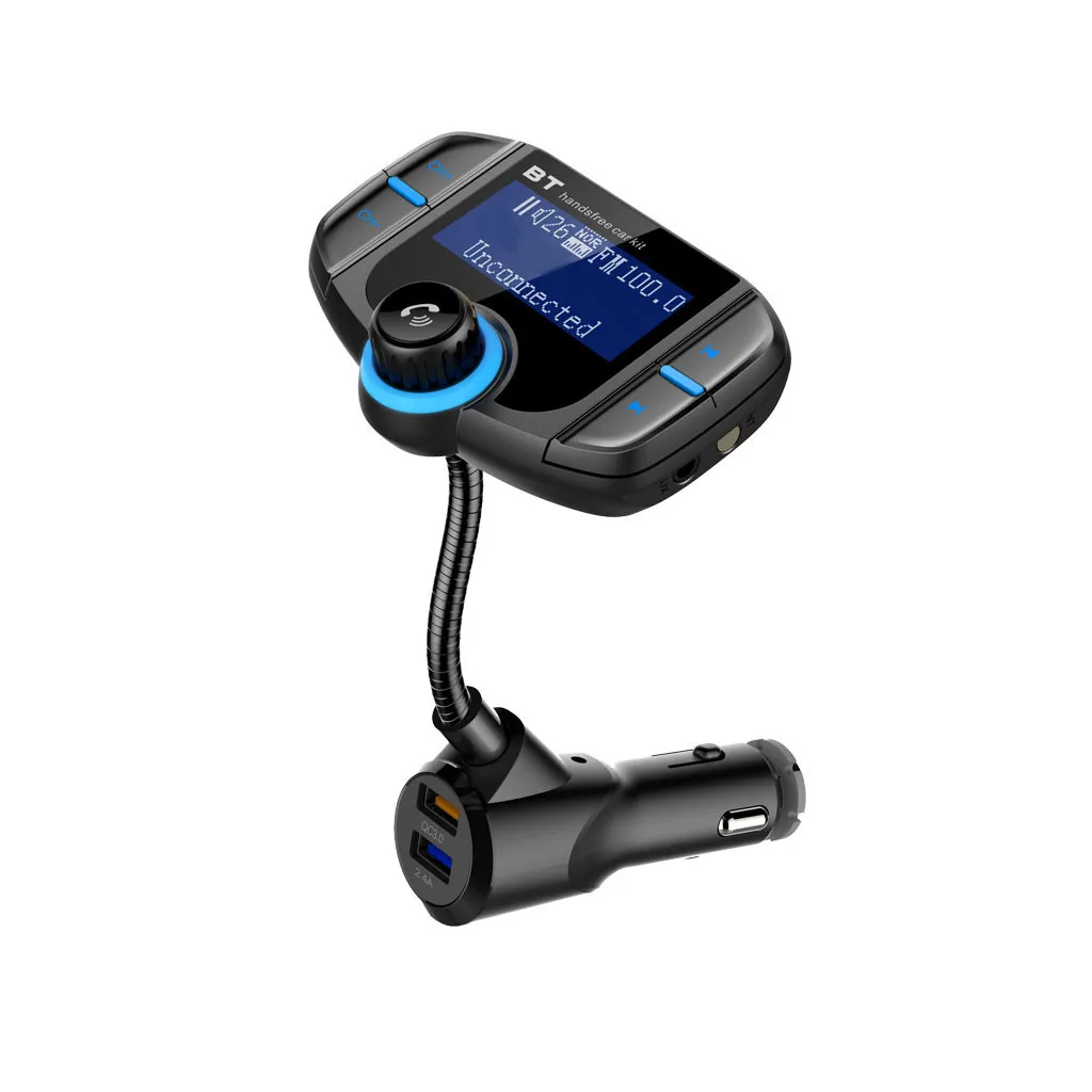OMESHIN Беспроводной Bluetooth Автомобильный MP3 плеер автомобильного прикуривателя