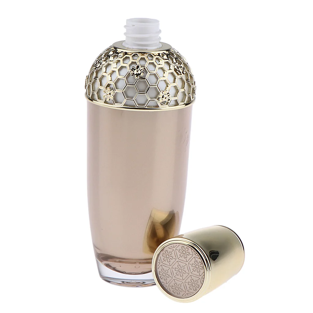 Empty Plastic Pump Bottle Cosmetic Container Refillable Cream Lotion Serum Jar Pot for Travel Home