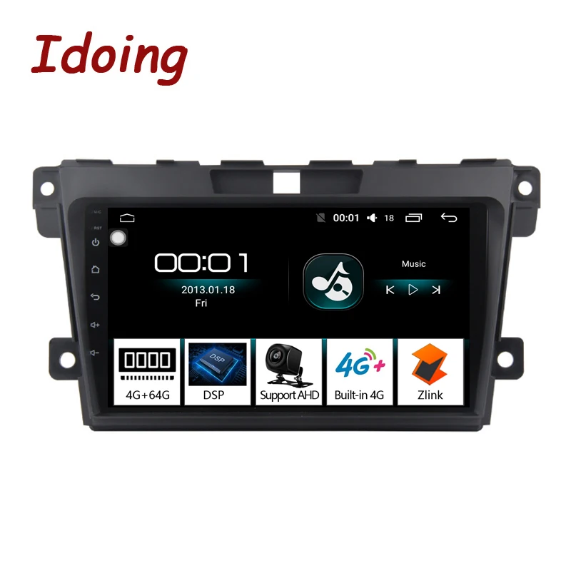 Best Idoing 9"4G+64G 2.5D Car Android 8.1 Radio Vedio Multimedia Player Navigation GPS For Mazda Cx-7 cx7 cx 7 2008-2015 Octa Core 0 Best Idoing 9"4G+64G 2.5D Car Android 8.1 Radio Vedio Multimedia Player Navigation GPS For Mazda Cx-7 cx7 cx 7 2008-2015 Octa Core 0