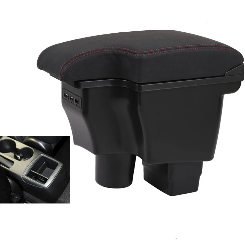  Para Mazda 2 skyactive versión cx3 CX-3 caja de contenido de la tienda central con USB cx 3 caja de