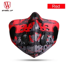 Красная/черная/синяя/зеленая маска для велоспорта, маски для лица с фильтром от загрязнения, маски для лица, половина для горного велосипеда, велосипедная маска для защиты от пыли, для спорта, снега, катания на лыжах, бега, велосипедная маска