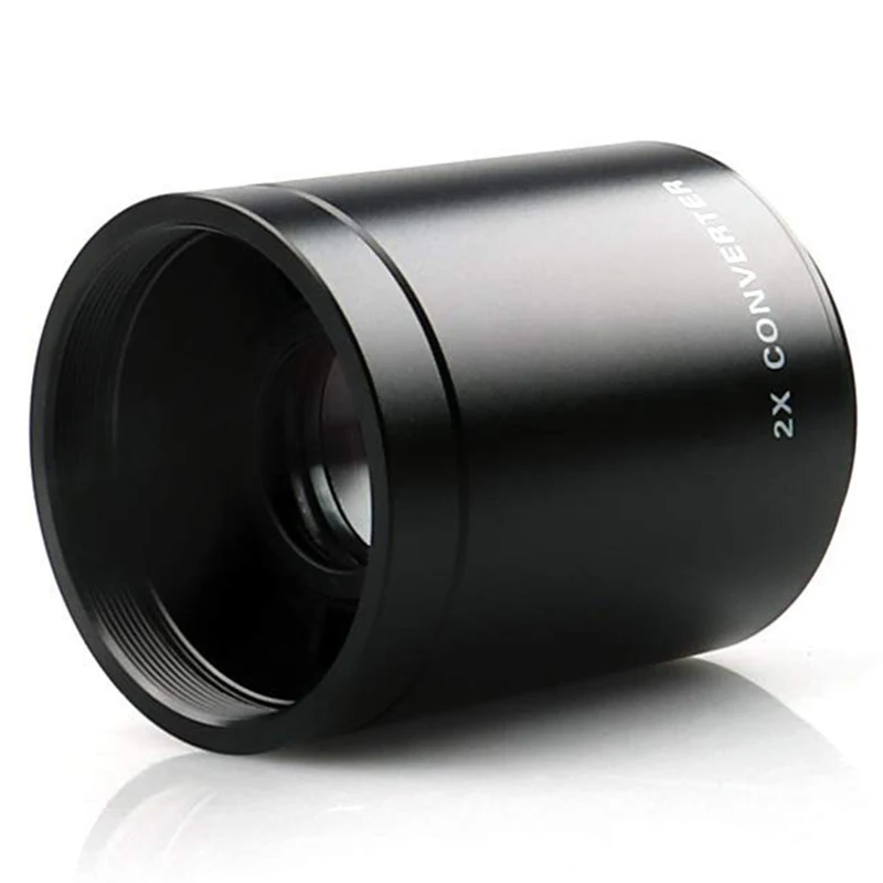 2X Teleconverter Magnification Lens Converter for T Mount 420 800mm 650