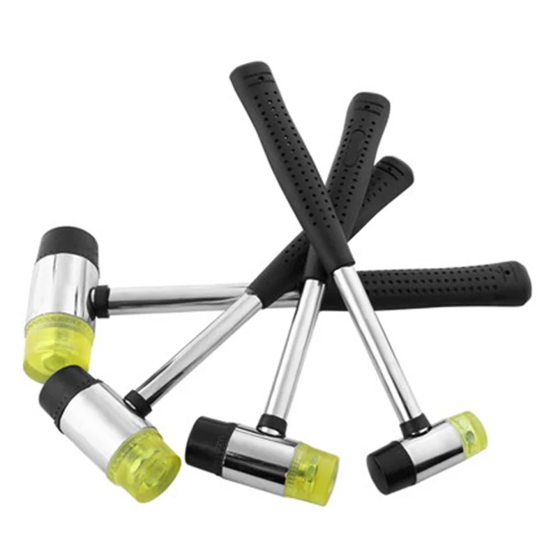

Professional Double Face rubber hammers Leather carving hammer for Jewelry / Craft craft stamping tools