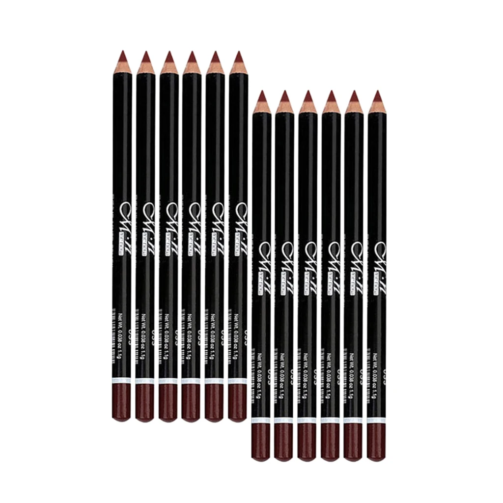 Набор косметических карандашей для губ Beauty Eye стойкая и водонепроницаемая тени