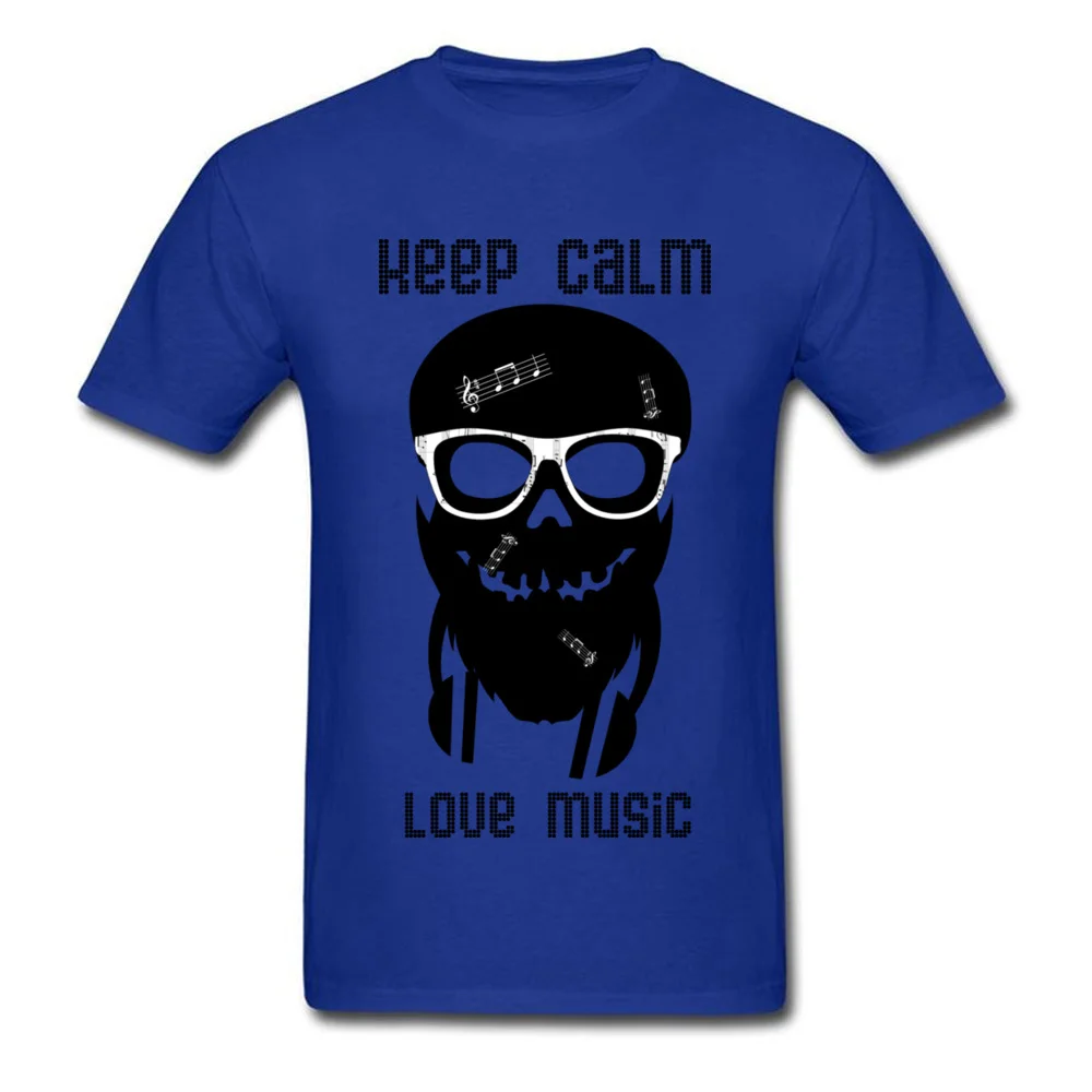 Keep calm and love music_blue