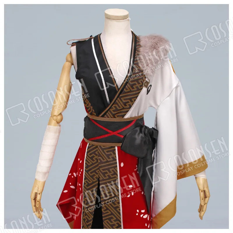 

COSPLAYONSEN Ensemble Stars AKATSUKI Kanzaki Souma Cosplay Costume red white Full Set