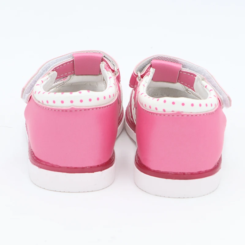 Sandálias de Couro do Plutônio da Criança Sapatos da Menina do Bebê Bonito Águia Verão Meninas Crianças Sapatos Fechados Toe Sandálias Ortopédicas Tamanho 21-26 Novo 2020 13 Mamãe e Bebê