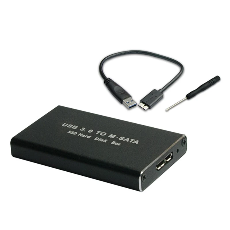 5Gbps USB 3.0-mSATA SSD Ŭ USB3.0-̴-SATA ϵ ũ , M2 SSD  HDD  ڽ