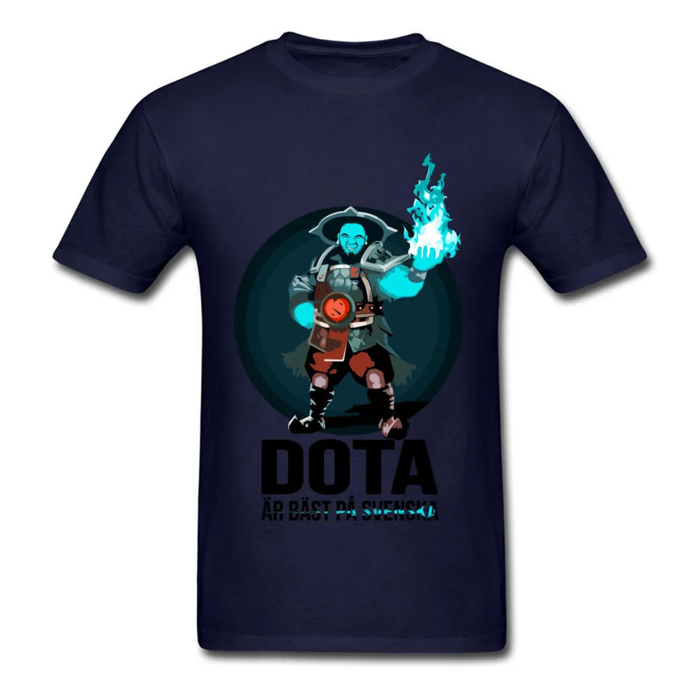  Dota Storm Spirit Svart 100% Cotton Casual T Shirt Rife Short Sleeve Men's T Shirts Funny Personali