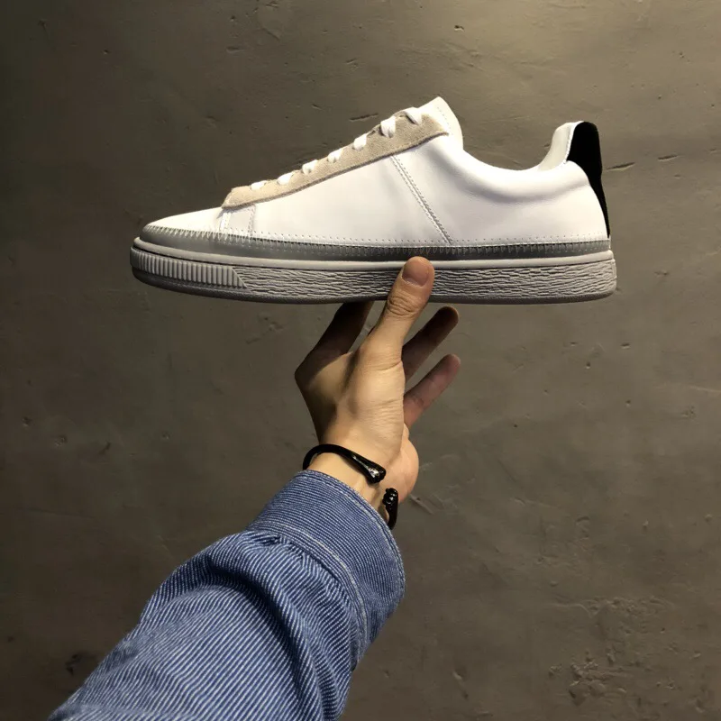 puma basket stitched