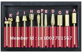 

Freeshipping - 3/32" Carbide Drill Bits Electric Nail File Drill Bits for nail manicure + Free shipping