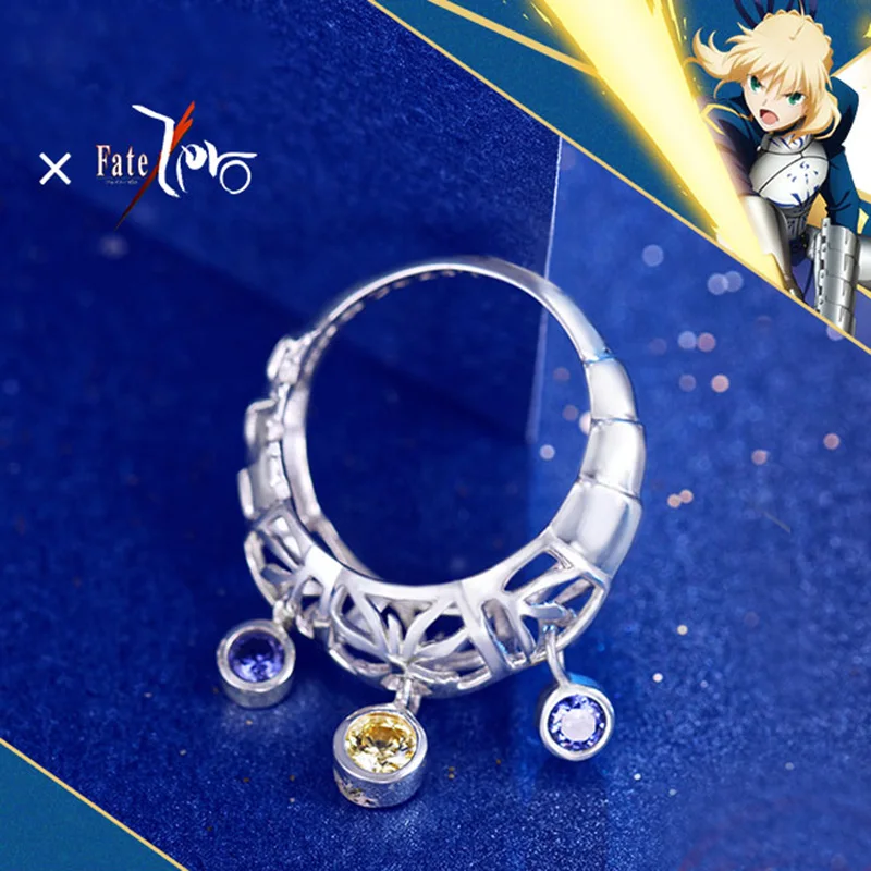 2019 дизайн Fate Zero кольцо сабля Altria Pendragon серебряное 925 пробы Кольцо Бесплатная с веревочной цепочкой для мужчин и женщин вечерние кольца 2019 дизайн Fate Zero кольцо сабля Altria Pendragon серебряное 925 пробы Кольцо Бесплатная с веревочной цепочкой для мужчин и женщин вечерние кольца