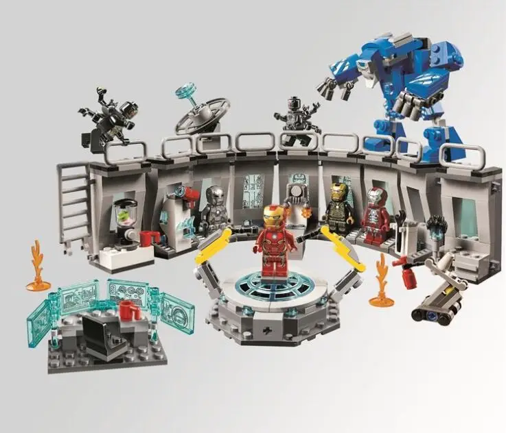 New Superheroes Avengers 4 fit legoings marvel avengers endgame figures Building Blocks bricks Toy 76123 76124 76125 76126