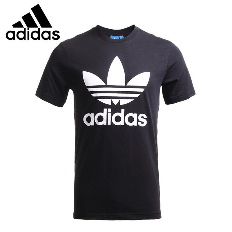 Оригиналы Adidas Для мужчин футболки с коротким рукавом спортивный костюм|Футболки