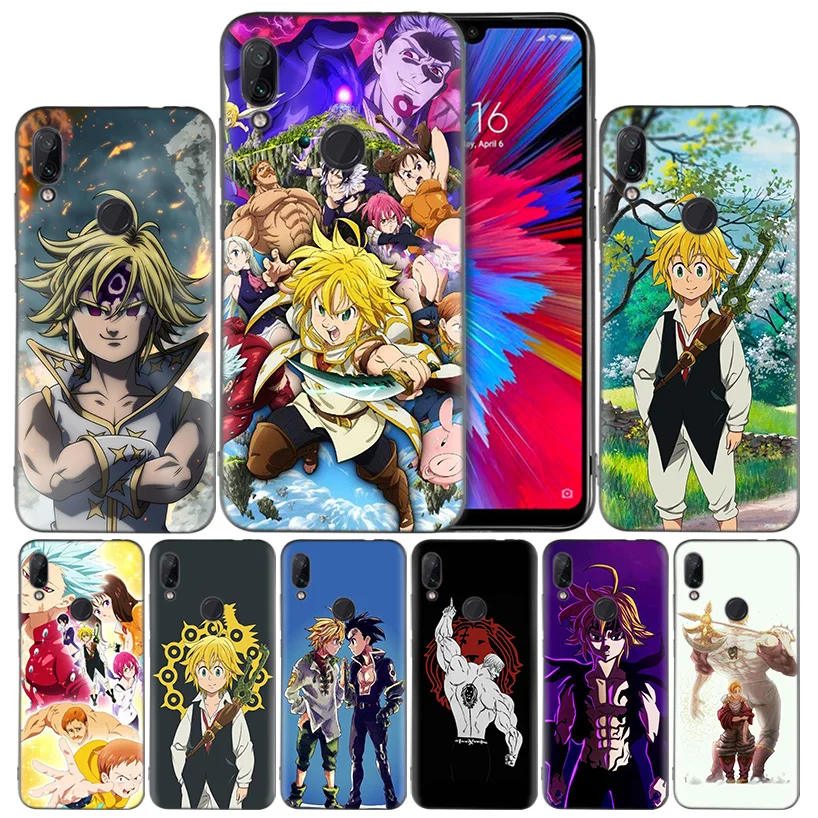 

The Seven Deadly Sins Silicone Case Cover for Xiaomi Mi 9 8 Play A1 A2 Redmi Note 7 6 6A 5 Plus S2 GO Lite Pro Pocophone F1
