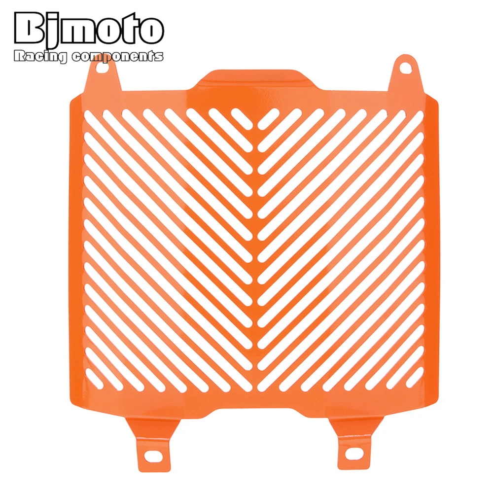 

BJMOTO For KTM DUKE 690 690R 2012-2017 Motorcycle Aluminum Radiator Grille Guard Cover Protector Orange Black
