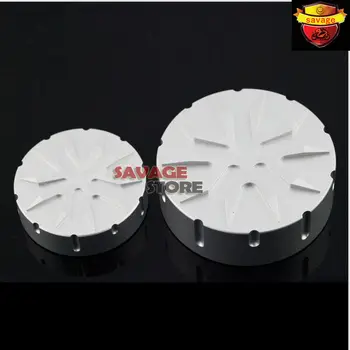 

For BMW HP2 Enduro 07-10, Hp2 Megamoto 06-08 Motorcycle Aluminum Brake Clutch Cylinder Reservoir Cover Cap Silver